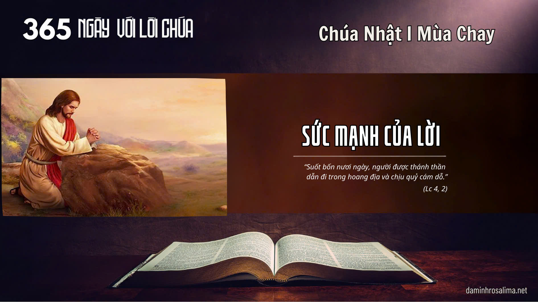 Chúa Nhật I Mùa Chay năm C